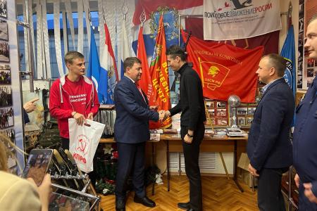 Самарская область. Торжественное награждение курсантов в преддверии 105-летия Ленинского Комсомола