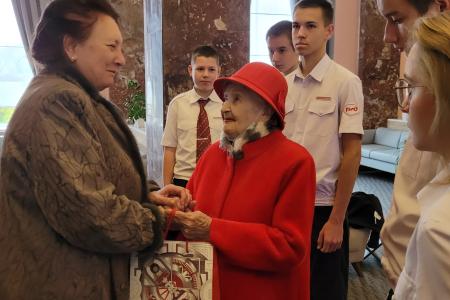 Ветеран Великой Отечественной войны М.М. Рохлина посетила Сталинград