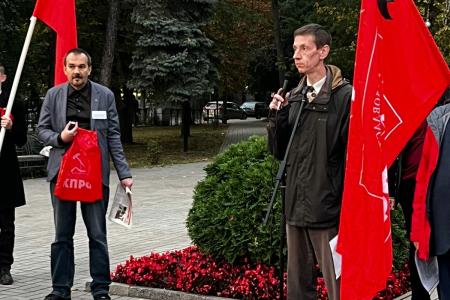 Воронеж. Будем достойны памяти защитников Советской власти в октябре 1993 года