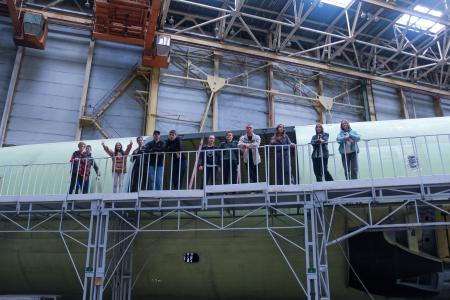 Учащиеся Панинского района побывали на Воронежском авиазаводе