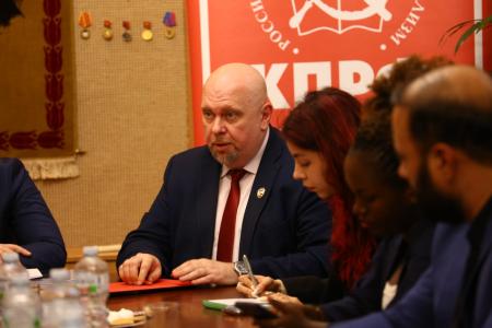 Юрий Афонин встретился с представителями избирательных комиссий стран Африки, Азии и Латинской Америки