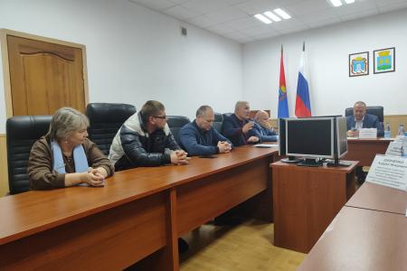 Тамбовская область. В Кирсанове состоялась встреча по вопросам, связанным с мусорным полигоном