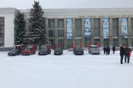 В Архангельской области юбилей Ленинского Комсомола отметили выставкой, концертом и автопробегом