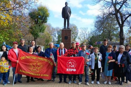 В Краснодарском крае по инициативе КПРФ прошли многие мероприятия в честь 105-й годовщины со дня основания Ленинского Комсомола