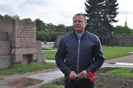 Санкт-Петербург. Коммунисты почтили память жертв «Черного Октября»