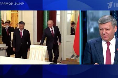 Дмитрий Новиков на Первом канале о роли США на Ближнем Востоке, китайском «Поясе и пути» и стремлении человечества покончить с гегемонизмом