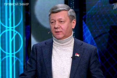 Дмитрий Новиков на Первом канале о палестино-израильском конфликте и стратегии США загребать жар чужими руками