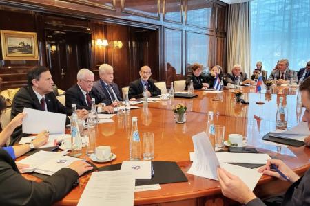 Д.Г. Новиков провёл заседание парламентской группы дружбы «Россия – Куба»