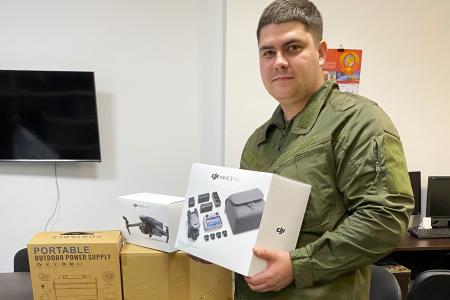 Дмитрий Новиков помог закупить оборудование для амурских защитников Новороссии