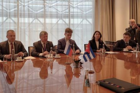 Д.Г. Новиков провёл заседание парламентской группы дружбы «Россия – Куба»