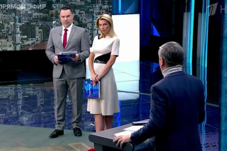 Дмитрий Новиков на Первом канале о палестино-израильском конфликте и стратегии США загребать жар чужими руками