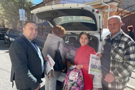 Крымские коммунисты продолжают оказывать гуманитарную помощь военному госпиталю