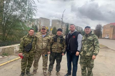 Новгородские коммунисты доставили очередной гуманитарный груз в зону СВО