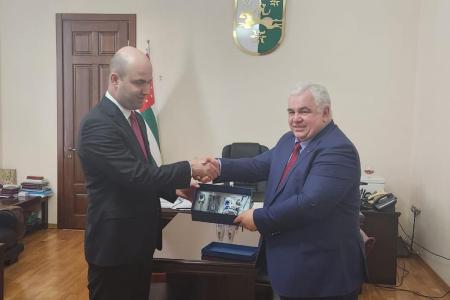 К.К. Тайсаев совершил визит в Абхазию