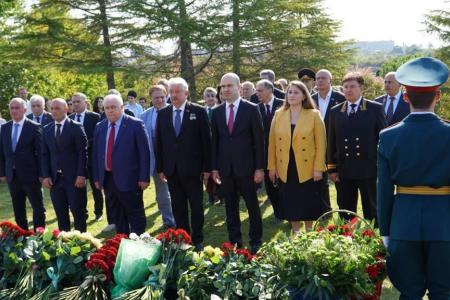 К.К. Тайсаев совершил визит в Абхазию
