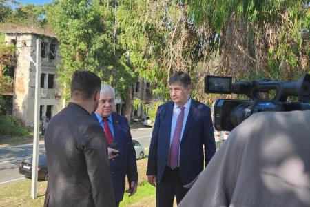 К.К. Тайсаев совершил визит в Абхазию