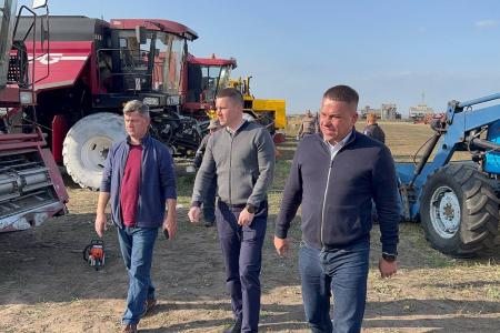 Айрат Гибатдинов посетил сельскохозяйственное предприятие ООО «Ростагро»