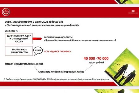 Нина Останина: Остановим демографическую катастрофу!