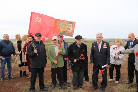 В Мордовии открыли памятник И.В. Сталину