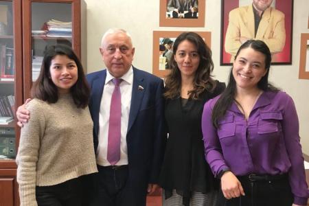 Н.М. Харитонов встретился с волонтерами Международной парламентской конференции «Россия — Латинская Америка»