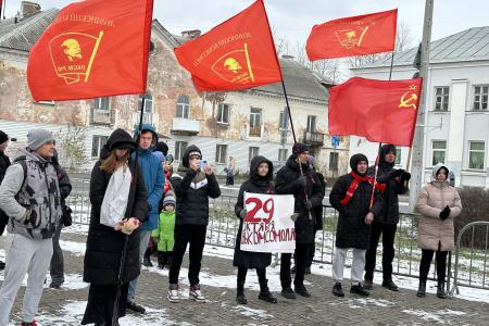 В Перми прошёл митинг в честь 105-ой годовщины со дня основания комсомола