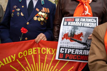 В Удмуртии коммунисты почтили память погибших защитников Советской власти