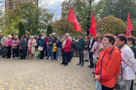 В Краснодарском крае по инициативе КПРФ прошли многие мероприятия в честь 105-й годовщины со дня основания Ленинского Комсомола