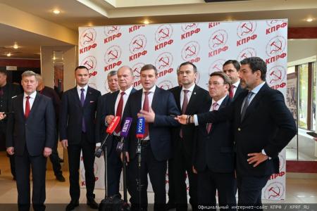 «Выполняя программу Победы». Брифинг в перерыве VII (октябрьского) Пленума ЦК КПРФ