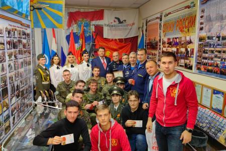 Самарская область. Торжественное награждение курсантов в преддверии 105-летия Ленинского Комсомола
