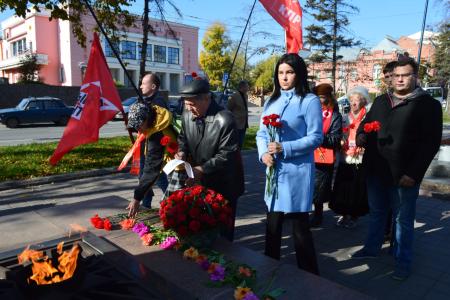 Алтайский край. В память о жертвах «черного октября»