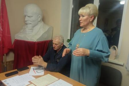 Состоялась рабочая поездка первого секретаря Новгородского обкома КПРФ Ольги Ефимовой в районные партийные отделения