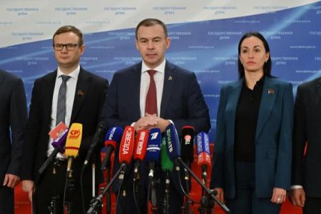 Ю.В. Афонин выступил перед журналистами в Госдуме