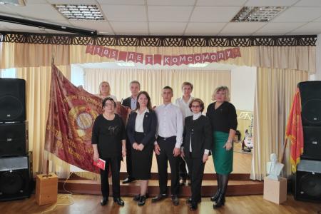 Воронежская область. Расправив упрямые плечи, вперёд комсомольцы идут
