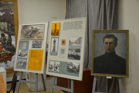 В Туле открылась выставка в память о герое Гражданской войны, основателе Донецко-Криворожской советской республики, борце с украинским национализмом и сепаратизмом Н.А. Рудневе