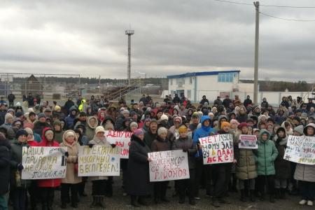 Алтайский край. Мария Прусакова выступила организатором митинга жителей Павловска против нового мусорного полигона