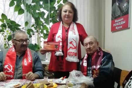 Подмосковные коммунисты отметили праздник Великой Октябрьской социалистической революции по всему региону