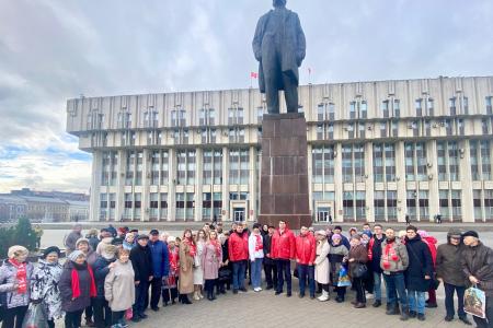 Тульские коммунисты отпраздновали годовщину Великого Октября