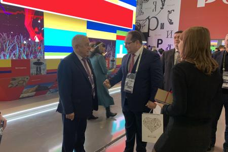Николай Харитонов принял участие в Международной выставке-форуме «Россия»