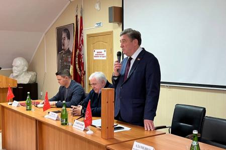 К.К. Тайсаев встретился с партийным активом Ставропольского краевого отделения КПРФ