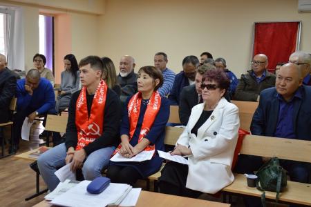 Состоялся совместный пленум Комитета и КРК Калмыцкого республиканского отделения КПРФ
