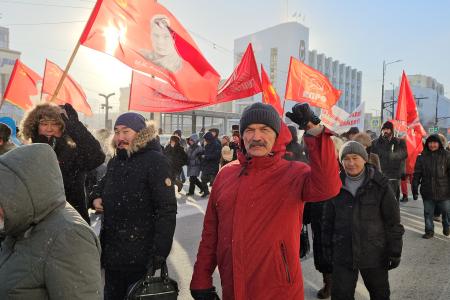 Коммунисты и патриоты Якутии отметили 106-ю годовщину Великого Октября