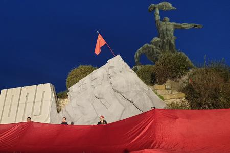 Ростовские коммунисты провели митинг, посвященный 121-й годовщине Ростовской политической Стачки