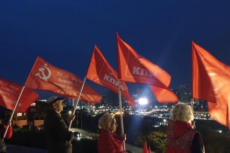 Ростовские коммунисты провели митинг, посвященный 121-й годовщине Ростовской политической Стачки
