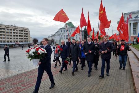 День Великой Октябрьской социалистической революции отметили в Орле