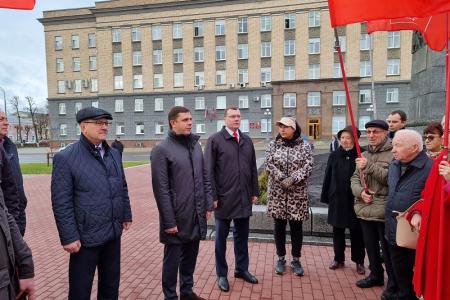 День Великой Октябрьской социалистической революции отметили в Орле