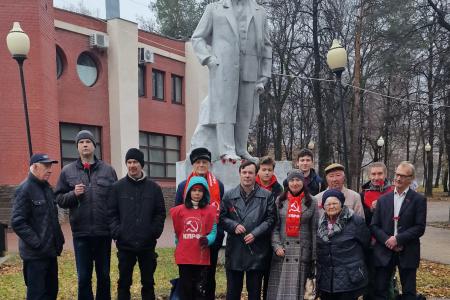 Рязанские коммунисты встретили 106-ю годовщину Великого Октября