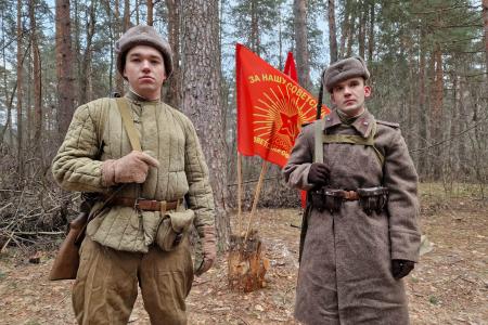 В Нижегородской области реконструировали сражение за высоту 224,1