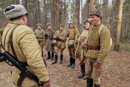 В Нижегородской области реконструировали сражение за высоту 224,1