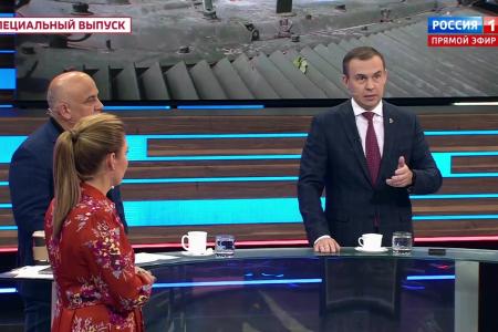 Юрий Афонин в эфире «России-1»: День Великой Октябрьской социалистической революции и День Победы – самые ненавидимые нацистами праздники