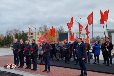 День Великой Октябрьской социалистической революции отметили в Орле